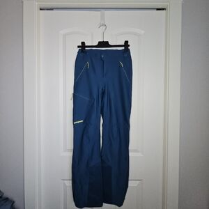 Patagonia Men's Upstride Crater Blue Backcountry Ski Pants Recco Sz S